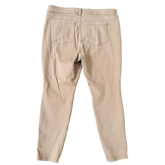 NYDJ skinny legging jeans tan stretch size 20W - Picture 2 of 8